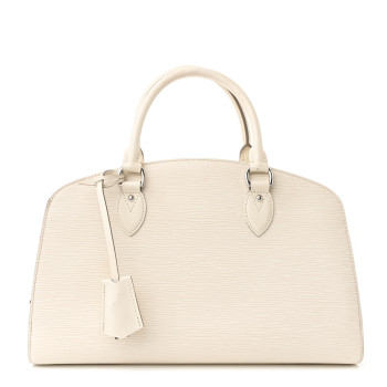 LOUIS VUITTON Epi Pont-Neuf PM Ivory