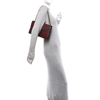 GUCCI Dollar Calfskin Crystal Small Dionysus Shoulder Bag Vintage Bordeaux