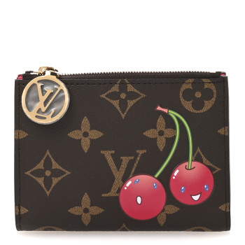 LOUIS VUITTON LV X TM Monogram Cerises Lisa Wallet