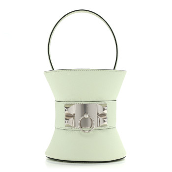 HERMES Epsom Mini Medor Bag Vert Fizz
