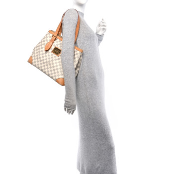 LOUIS VUITTON Damier Azur Hampstead MM