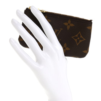 LOUIS VUITTON Monogram Key Pouch