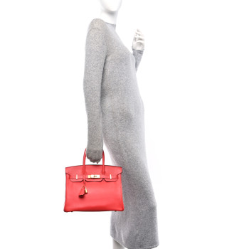 HERMES Epsom BIRKIN 30 Rose Jaipur