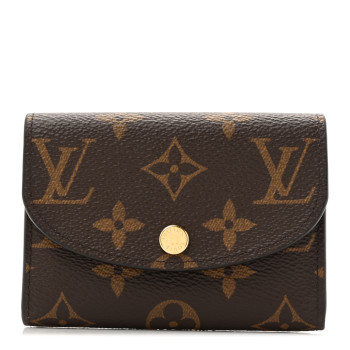 LOUIS VUITTON Monogram Rosalie Coin Purse Rose Ballerine
