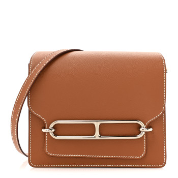 HERMES Evercolor Mini Sac Roulis Gold