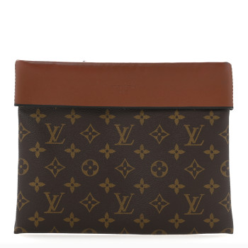 LOUIS VUITTON Monogram Tuileries Pochette Caramel