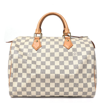 LOUIS VUITTON Damier Azur Speedy 30