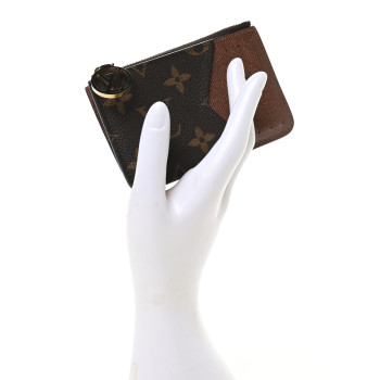 LOUIS VUITTON Monogram Zipped Romy Card Holder