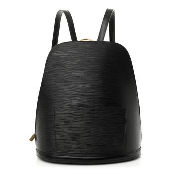 LOUIS VUITTON Epi Gobelins Backpack Black