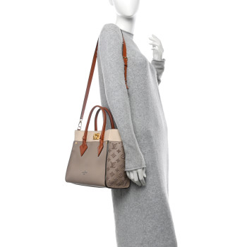 LOUIS VUITTON Calfskin Monogram Tufting On My Side Galet