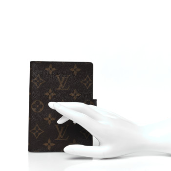 LOUIS VUITTON Monogram Small Ring Agenda Cover