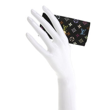 LOUIS VUITTON Monogram Multicolor Multicles 4 Key Holder Black Grenade