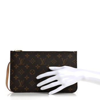 LOUIS VUITTON Monogram Neverfull MM GM Pochette