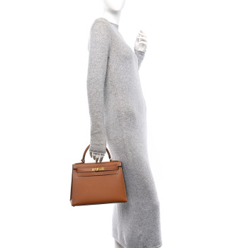 HERMES Epsom Kelly Sellier 28 Gold