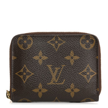 LOUIS VUITTON Monogram Zippy Coin Purse