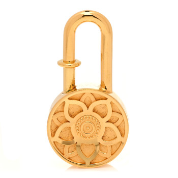 HERMES Lotus Cadena Lock Gold HERMES Lotus Cadena Lock Gold