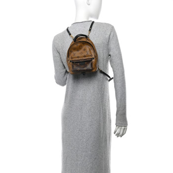 LOUIS VUITTON Reverse Monogram Palm Springs Backpack Mini