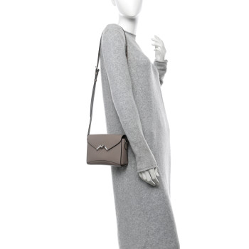 MOYNAT Taurillon Gabrielle Reporter Shoulder Bag Tourterelle