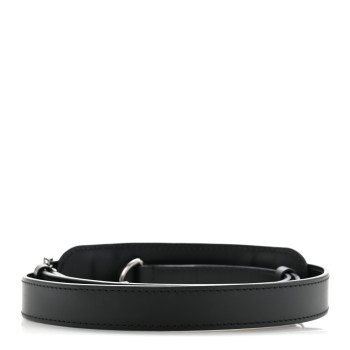 LOUIS VUITTON Calfskin 25mm Adjustable Shoulder Strap Black