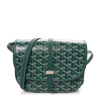 GOYARD Goyardine Belvedere II PM Messenger Bag Green