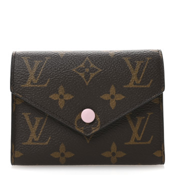 LOUIS VUITTON Monogram Victorine Wallet Rose Ballerine