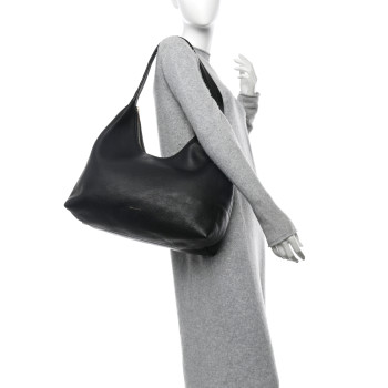 MANSUR GAVRIEL Calfskin Maxi Candy Hobo Black