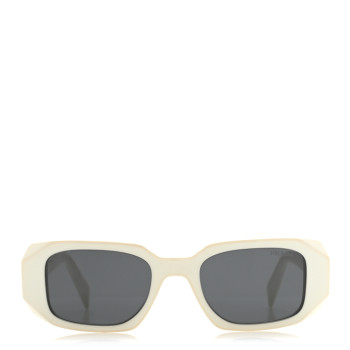 PRADA Acetate Symbole Sunglasses SPR 17W White