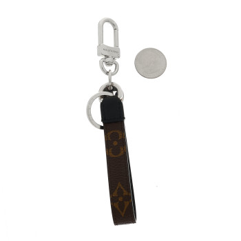 LOUIS VUITTON Monogram Slim Dragonne Bag Charm Key Holder