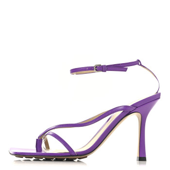 BOTTEGA VENETA Lambskin Studded Stretch Multi Strap 90mm Sandals 39 Clematis 39 Clematis