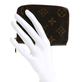 LOUIS VUITTON Monogram Zippy Coin Purse