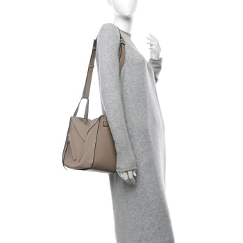 LOEWE Calfskin Small Hammock Shoulder Bag Sand