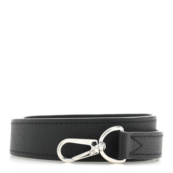 LOUIS VUITTON Taurillon Shoulder Strap Black