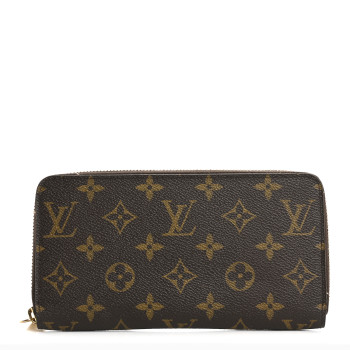 LOUIS VUITTON Monogram Zippy Wallet