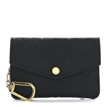 LOUIS VUITTON Empreinte Key Pouch Black