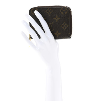 LOUIS VUITTON Monogram Zippy Coin Purse