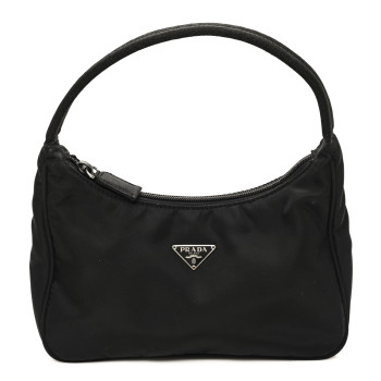 PRADA Tessuto Nylon Sport Mini Shoulder Bag Black