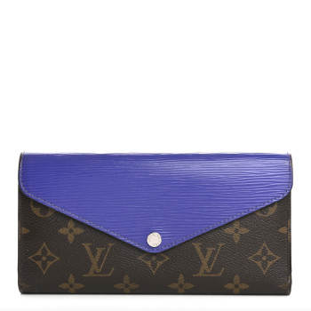 LOUIS VUITTON Monogram Epi Marie-Lou Long Wallet Figue
