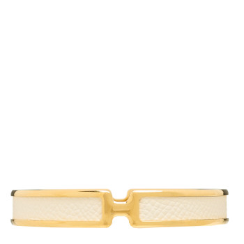 HERMES Epsom Olympe Bracelet T2 Craie