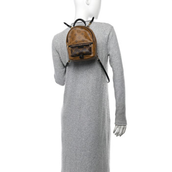 LOUIS VUITTON Reverse Monogram Palm Springs Backpack Mini