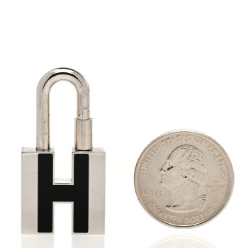 HERMES Lacquer Cadenas Lock Black