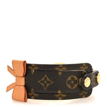LOUIS VUITTON Monogram Address Wish Bracelet