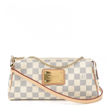 LOUIS VUITTON Damier Azur Eva Clutch