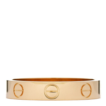 CARTIER 18K Yellow Gold 3.5mm LOVE Wedding Band Ring 52 6