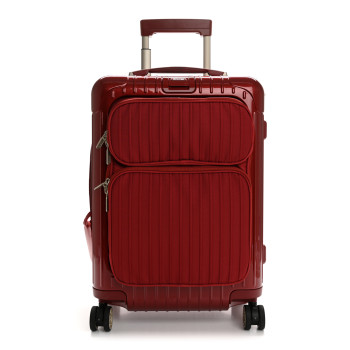 RIMOWA Polycarbonate Salsa Deluxe Hybrid Cabin 53 Orient Red