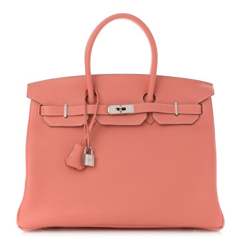 HERMES Togo Birkin 35 Crevette