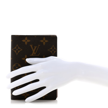 LOUIS VUITTON Monogram Small Ring Agenda Cover