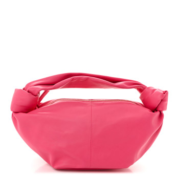 BOTTEGA VENETA Calfskin Mini Double Knot Bag Lollipop