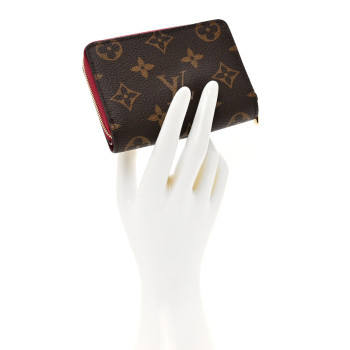 LOUIS VUITTON Monogram Lou Wallet Fuchsia