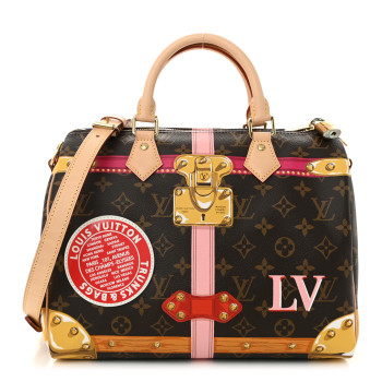 LOUIS VUITTON Monogram Summer Trunks Speedy Bandouliere 30