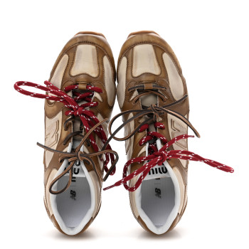 MIU MIU X NEW BALANCE Calfskin 530 SL Sneakers 37.5 Cinnamon